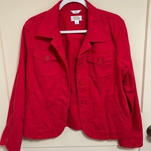 Talbots Red Jacket
